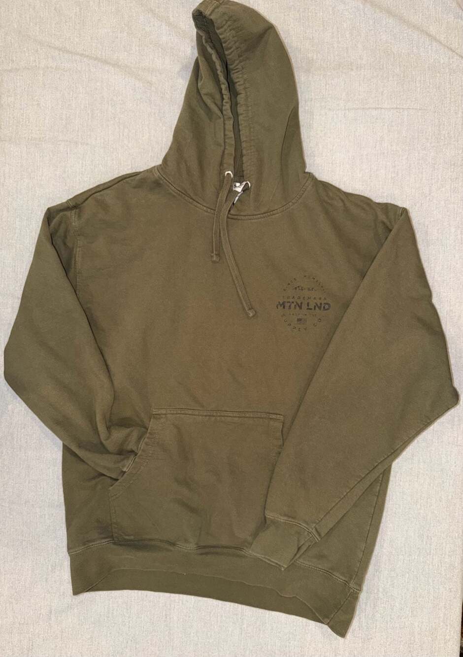 Independent Trading Company Mountain Land Supply Co. Graphic Pullover Hoodie
